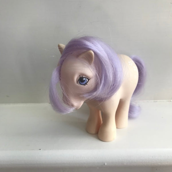 Vintage G1 My Little Pony Blossom Lavender with Purple Hair