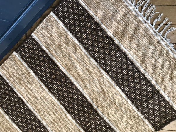 BIRGIT Swedish Design Trasmatta Rug in Beige 6 sizes