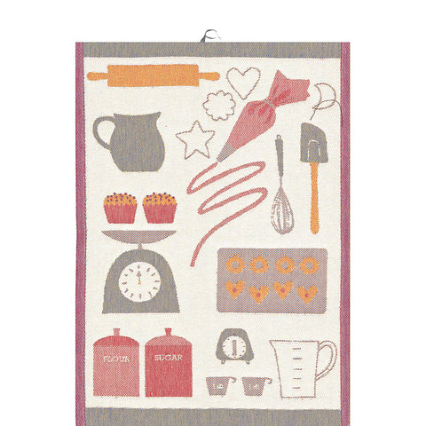 EKELUND "Baka" Organic Cotton/Linen decorative hand towel 35 x 50 cm.