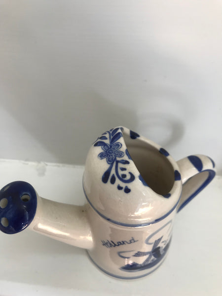 Vintage Miniature Delft Jug Hand Painted Ceramic