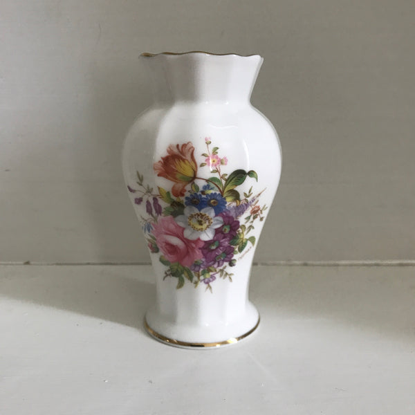 Vintage Aynsley Posy Vase Small Howard Sprays design - Rare Find!