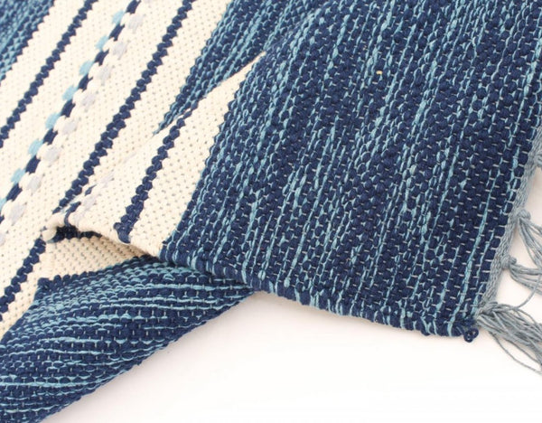 KATJE Blue Swedish Design Area Rug 160 x 230 cm