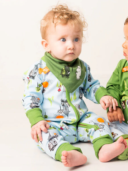 MOOMIN® Green Kids Organic Cotton Romper Suit