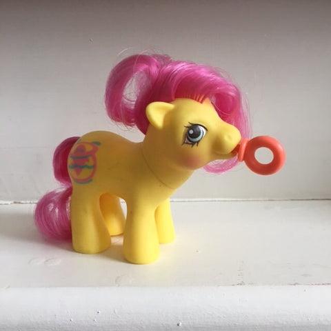 Vintage G1 My Little Pony Baby Flicker Drink 'n Wet 1989