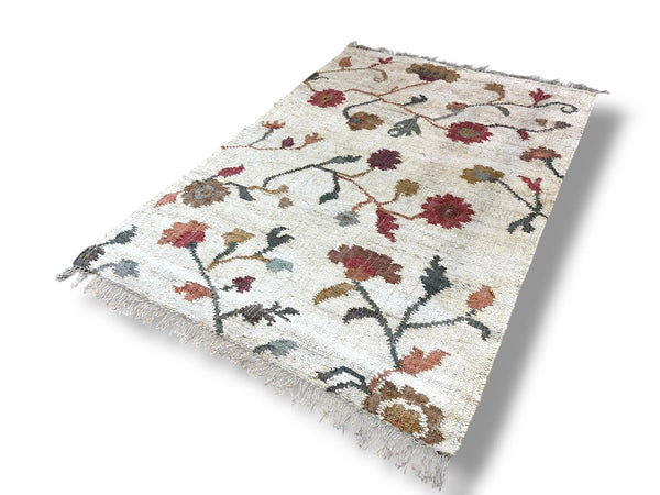 BLOMMOR Recycled Cotton Kilim rug 120 x 180 cm