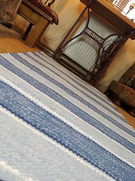 EBBA  Swedish Blue and White  Cotton Runner 2 sizes