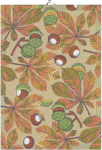 EKELUND "Chestnut" Organic Cotton Decorative Hand Towel  35 x 50 cm